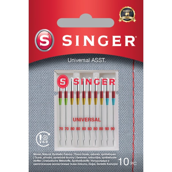 Singer | Universal Needles ASST 10PK ...