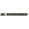 Gembird EG-PDU-014-C14 power distribution unit (PDU) 8 AC outlet(s) 1U Black