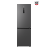 TCL Refrigerator | RP340BSD1 | Energy efficiency class D | Free standing | Combi | Height 185 cm | No Frost system | Fridge net capacity 223 L | Freezer net capacity 117 L | Display | 35 dB | Grey