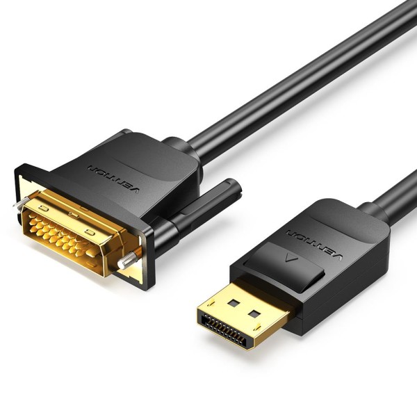 CABLE DP TO DVI 1M/BLACK HAFBF ...