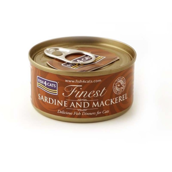 FISH4CATS Sardine and mackerel - wet ...