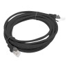Lanberg PCU5-10CC-0300-BK networking cable Black 3 m Cat5e U/UTP (UTP)