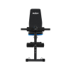 REBEL ACTIVE Inclined training bench with leg locks and elastic bands