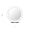 Ecomed by Medisana CM-20E beauty mirror with backlight for selfie/blogging