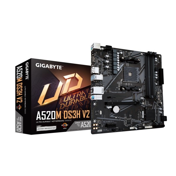 GIGABYTE A520M DS3H V2 Motherboard - ...