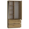 SS-90 Mirror cabinet - Oak Artisan