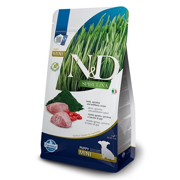 FARMINA N&D Spirulina Lamb Puppy Mini ...