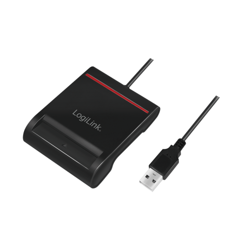 Logilink | USB 2.0 card reader, for smart ID | CR0047 | Card Reader