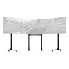 Next Level Racing | Floor stand | Free Standing Triple Monitor stand | 3 x 32- 65 