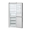 Candy | Refrigerator | CCE4T618EB | Energy efficiency class E | Free standing | Combi | Height 185 cm | No Frost system | Fridge net capacity 222 L | Freezer net capacity 119 L | Display | 39 dB | Black