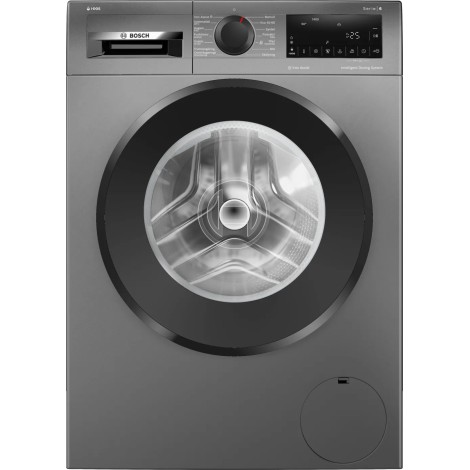 Bosch Washing Machine | WGG244RFSN | Energy efficiency class A | Front loading | Washing capacity 9 kg | 1400 RPM | Depth 59 cm | Width 59.8 cm | Display | LED | Grey