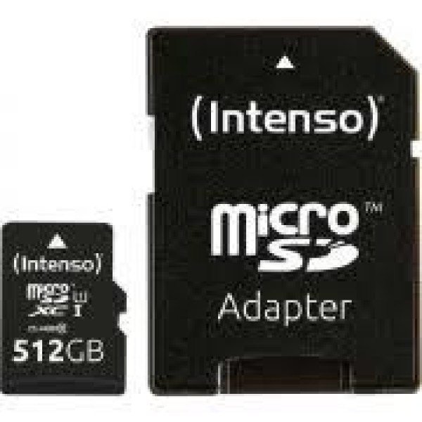 MEMORY MICRO SDXC 512GB UHS-I/W/ADAPTER 3423493 ...