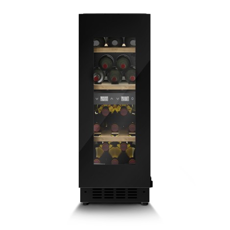 Caso 007719 WineDeluxe WDU 18, Up to 18 bottles, Compressor Technology, Built-in, Black