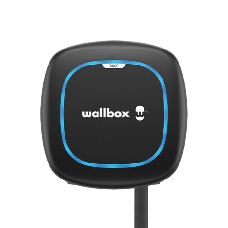Wallbox Pulsar Max 5M Type 2 | 7.4 kW | Wi-Fi, Bluetooth | 5 m | Black