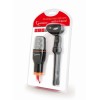 Gembird | Desktop microphone with a tripod | MIC-D-03 | Built-in microphone | 3.5 mm | Black