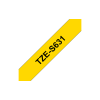 Brother | TZe-S631 Strong Adhesive Laminated Tape | Black on Yellow | TZe | 8 m | 1.2 cm