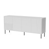 4D ABI chest of drawers 200x45x88 matt white