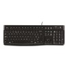 LOGI K120 Corded Keyboard black OEM RUS