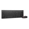 Lenovo | Essential Wireless Combo Keyboard and Mouse Gen2 | Keyboard and Mouse Set | 2.4 GHz | Nordic | Black