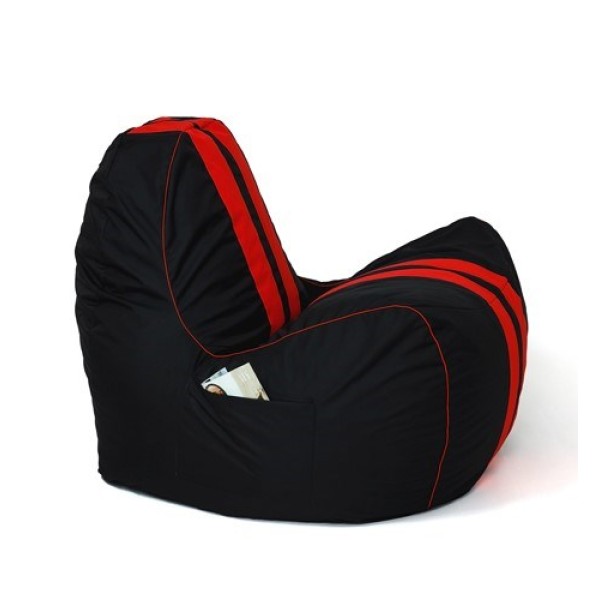 Sako bag pouffe Ferrari black-red XXL ...