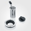 Severin WK 3473 electric kettle 1 L 2200 W Stainless steel, Transparent