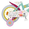 Children's bicycle 14" Peppa Pig green 1498 TOIMSA