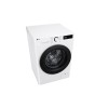 LG | Washing machine with dryer | F4DR509SBW | Energy efficiency class A | Front loading | Washing capacity 	9 kg | 1400 RPM | Depth 55 cm | Width 60 cm | Display | Rotary knob + LED | Drying system | Drying capacity 6 kg | Steam function | Direct drive |