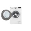 LG | Washing machine with dryer | F2DR509S1W | Energy efficiency class A-10% | Front loading | Washing capacity 	9 kg | 1200 RPM | Depth 47.5 cm | Width 60 cm | Display | Rotary knob + LED | Drying system | Drying capacity 5 kg | Steam function | Direct d