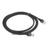 Lanberg Patchcord CAT.6 UTP | PCU6-10CC-0200-BK | 2 m
