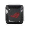 Wifi 6 802.11ax Tri-band Gigabit Gaming Mesh Router | GT6 ROG Rapture (1-Pack) | 802.11ax | 574+4804+4804 Mbit/s | 10/100/1000 Mbit/s | Ethernet LAN (RJ-45) ports 3 | Mesh Support Yes | MU-MiMO Yes | No mobile broadband | Antenna type Internal