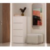 ALMA WHITE CHEST OF DRAWERS