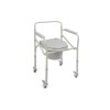 TIMAGO TGR-R KT 023C Toilet chair on wheels folding portable toilet for seniors