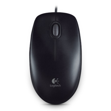 Logitech | Mouse | B100 | Wired | Black