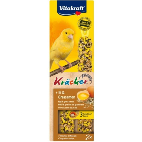 VITAKRAFT Kräcker Egg with sesame seeds - treats for canary - 2 pcs.