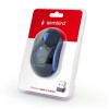 MOUSE USB OPTICAL WRL BLACK/BLUE MUSW-4B-03-B GEMBIRD