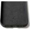 Mujjo Full Leather Case Case for iPhone 17 Pro Max black