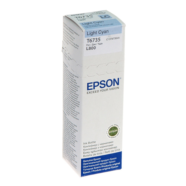 EPSON 4LB T6735 LIGHT CYAN INK ...