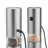 Caso Salt and Pepper Grinder | SpiceDuo | Electric | Housing material Stainless steel | Lithium