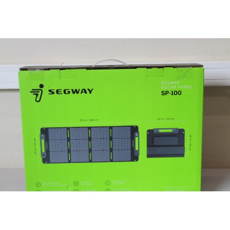 SALE OUT. Segway Solar Panel 100 W UNPACKED, USED, SCRATCHES | Segway | 100 W | Solar Panel 100 | Type-C, USB-A