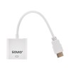 SAVIO HDMI (M) TO VGA (F) ADAPTER WHITE CL-201