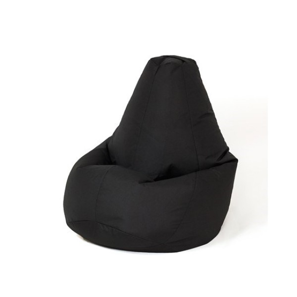 Sako bag pouffe Pear black XXL ...