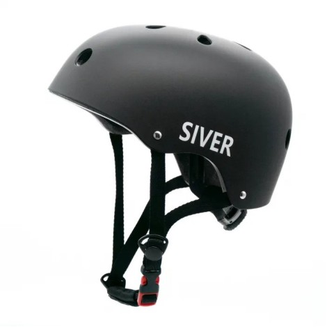 Kids helmet Motus Siver MOTHAM8MBA size M, black