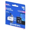 Goodram M1A4-0160R12 memory card 16 GB MicroSDHC Class 10 UHS-I