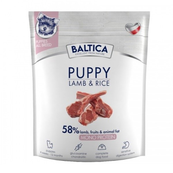 BALTICA NUTRACEUTIC Hypoallergenic Puppy Lamb & ...