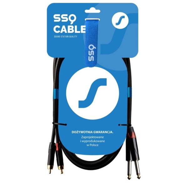 SSQ RCAJM3 SS-1429 Cable 2x RCA ...