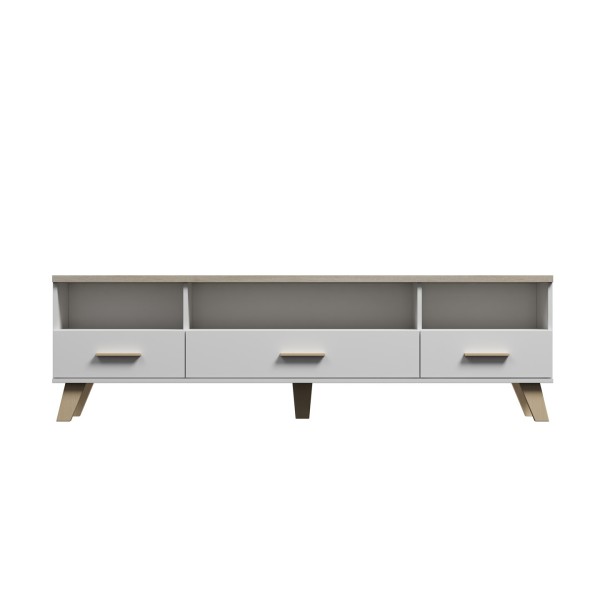 Cama RTV stand LOTTA 180cm white ...