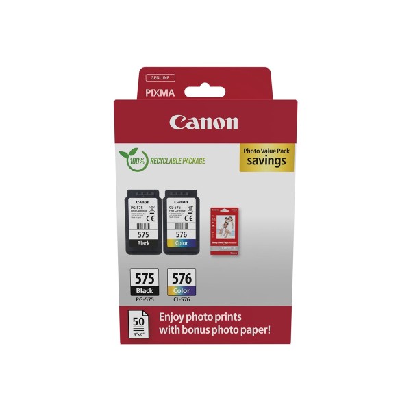 Canon PG-575/CL-576 | Ink Cartridge + ...