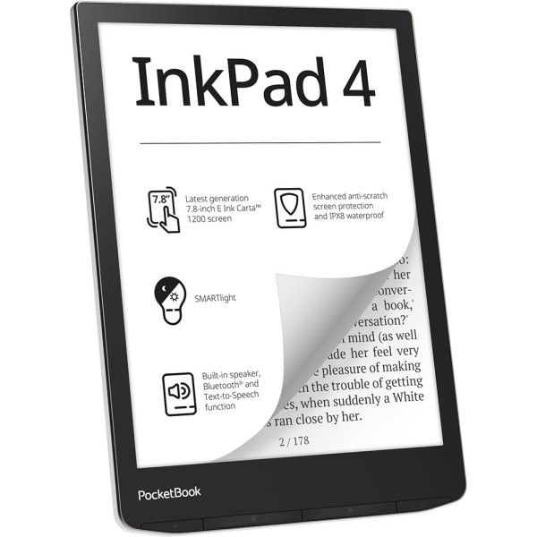 PocketBook InkPad 4 e-book reader Touchscreen ...