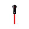 Gembird | Porto earphones with microphone and volume control with flat cable | Built-in microphone | 3.5 mm | Red/Black