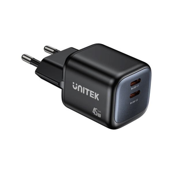 2x GAN 45W mains charger, 2x ...